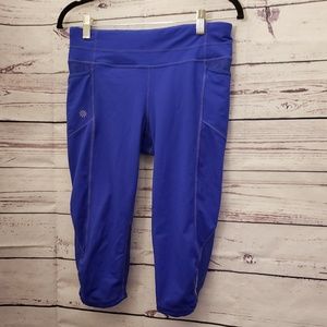 Athleta blue knickers size M